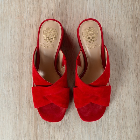 Vince Camuto Stania Suede Sandals - Picture 11 of 16